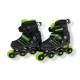 Роликовые коньки размер S (30-33) колеса PU 1 свет в сумке (САЛАТОВЫЕ)