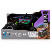 Автомобиль KS Drive на р/у - Beast Runner (2.4 GHz, аккум. 7.4 V, сиреневый)