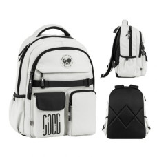 Рюкзак GoPack Education 183 світло-сірий (39,5x28x15 см)