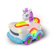 Машинка іграшкова на р/к Unicorn Bubble Car – чарівна машинка з мильними бульбашками