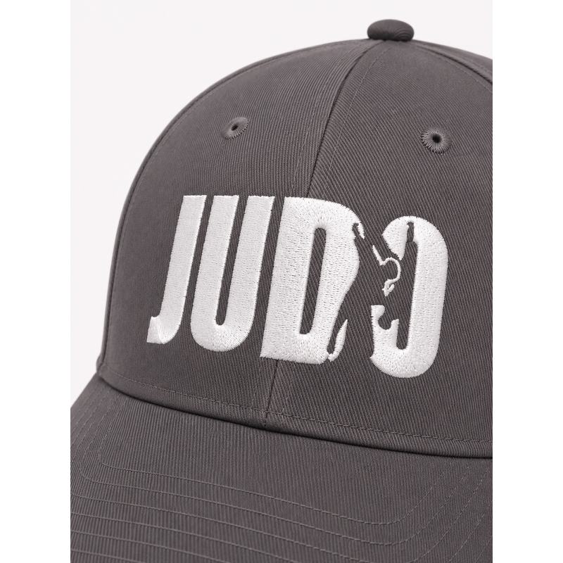 Сіра кепка/бейсболка TM KINTAYO з вишивкою JUDO/ДЗЮДО, унісекс