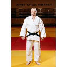 Біле кімоно для хлопців/чоловіків, айкідо, TM BUDOGI, зріст 150 см, щільність 500 гр/м.кв.