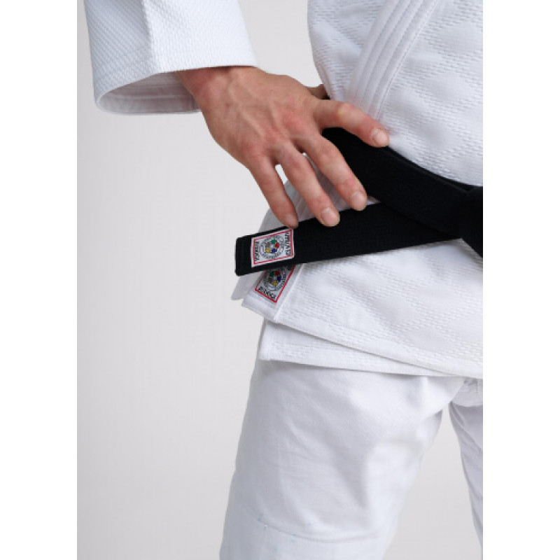 Біле ліцензійне кімоно для дзюдо IPPON GEAR LEGEND 2 (APPROVED IJF) Slim Fit, Зріст 180 см, Бавовна, Поліестер