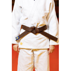 Коричневий пояс для дзюдо ТМ "Kintayo", Wazari 190 зріст