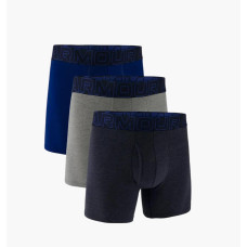 Труси-боксерки чоловічі Under Armour Ua Performance Cotton - Solid 6 3Pk (1383889-410)