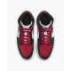 Кросівки жіночі Jordan 1 Mid Bred Toe (BQ6472-079)