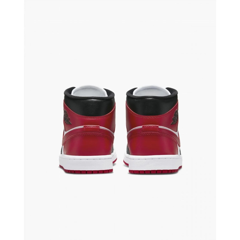 Кросівки жіночі Jordan 1 Mid Bred Toe (BQ6472-079)