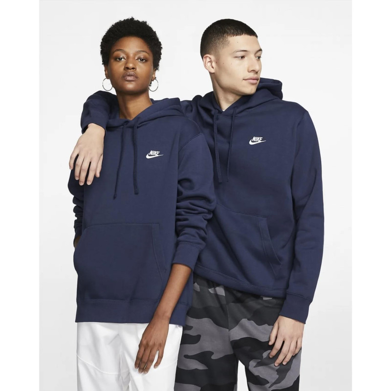 Бомбер чоловічий Nike M Nsw Club Hoodie Po Bb (BV2654-410)