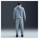 Кофта чоловіча Nike Psg Club Light Blue (HM2884-493)