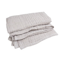 Покривало лляне PL04 GREY-220 (220х240)