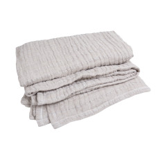 Покривало лляне PL04 GREY-220 (220х240)