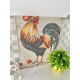 Набір з 2 шт. кухонних рушників "Chicken Family" SET TOWELS-01