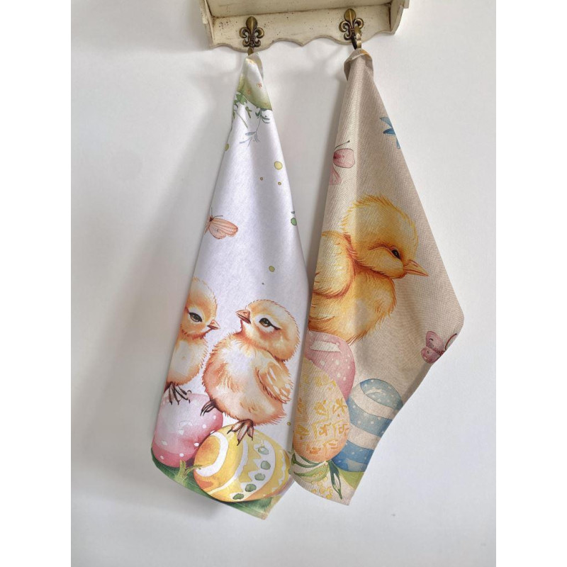Набір з 2 шт. кухонних рушників "Chick Joy" SET TOWELS-15