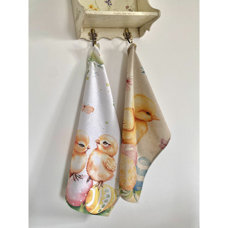 Набір з 2 шт. кухонних рушників "Chick Joy" SET TOWELS-15