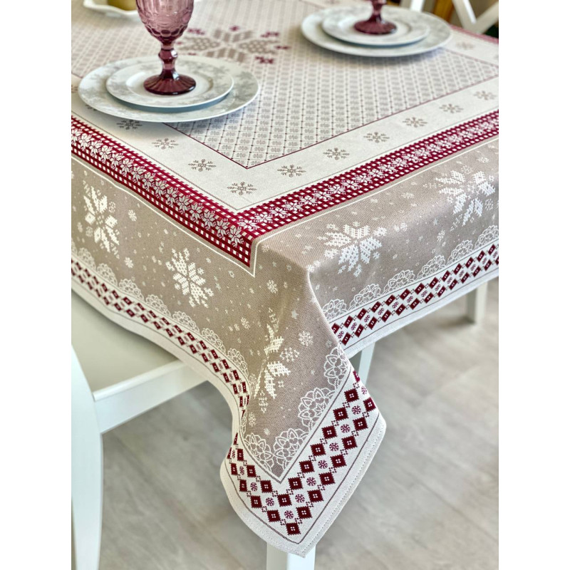 Скатертина гобеленова NORDICA TORTORA Limaso