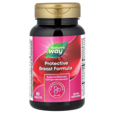 Здоров'я грудей, Protective Breast Formula, Nature's Way, 60 таблеток