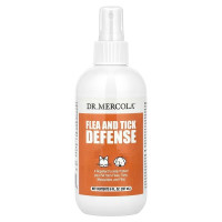 Спрей від паразитів у тварин, Flea and Tick Defense, Dr. Mercola, 237 мл.