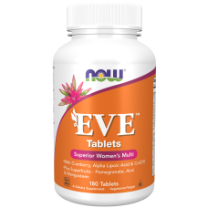 Витамины для женщин Ева, Eve, Women's Multi, Now Foods, превосходный комплекс, 180 таблеток