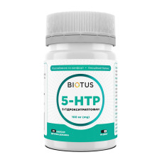 5-HTP (5-гідрокситриптофан), 5-HTP, Biotus, 30 капсул