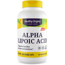 Альфа-ліпоєва кислота, Alpha Lipoic Acid, Healthy Origins, 600 мг, 150 капсул