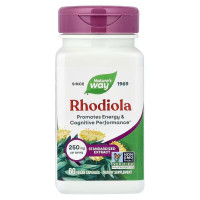 Родиола розовая, Rhodiola, Nature's Way, 250 мг, 60 веганских капсул