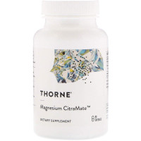Цитрамат магния, Magnesium Citramate, Thorne, 90 капсул