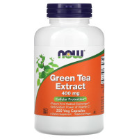 Экстракт зеленого чая (Green Tea), Now Foods, 400 мг, 250 вегетарианских капсул