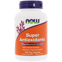 Антиоксиданти супер, Antioxidants, Now Foods, 120 вегетаріанських капсул