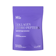 Гидропептиды коллагена, Collagen Hydro Peptides, My Nutri Week, з подсластителем, вкус Скандинавские фрукты, 227,6 г
