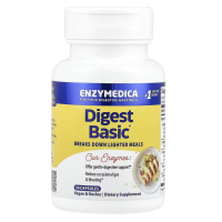 Пищеварительные ферменты, Essential Enzyme Formula, Enzymedica, 30 капсул