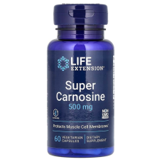 Супер карнозин, Carnosine, Life Extension, 500 мг, 60 веганских капсул