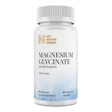 Магній гліцинат, Magnesium Glycinate, My Nutri Week, 60 капсул