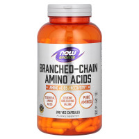 BCAA амінокислоти з розгалуженим ланцюгом, Amino Acids, Now Foods, Sports, 240 капсул
