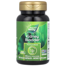 Здоровье почек и мочевого пузыря, Kidney Bladder, Nature's Way, 900 мг, 100 вегетарианских капсул (450 мг в 1 капсуле)