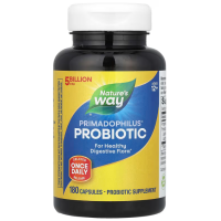 Примадофилус, оригинал, для детей старше 12 лет, Primadophilus Bifidus, Nature's Way, 5 млрд КОЕ, 180 капсул
