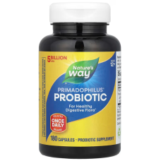 Примадофилус, оригинал, для детей старше 12 лет, Primadophilus Bifidus, Nature's Way, 5 млрд КОЕ, 180 капсул