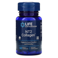 Коллаген для суставов, NT2 Collagen, Life Extension, 40 мг, 60 мини капсул