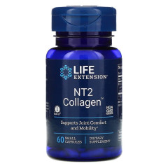 Колаген для суглобів, NT2 Collagen, Life Extension, 40 мг, 60 міні капсул