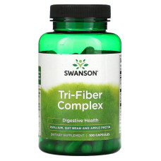Комплекс пищевых волокон, Tri-Fiber Complex, Swanson, 100 капсул