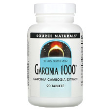 Гарцинія, Source Naturals, 1,000 мг, 90 таблеток