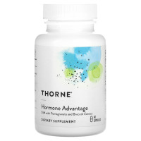 Дииндолилметан с экстрактом граната и брокколи, Hormone Advantage, Thorne, 60 капсул