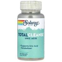 Очищувач сечової кислоти, Total Cleanse Uric Acid, Solaray, 60 капсул
