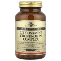 Глюкозамин хондроитин комплекс, Glucosamine Chondroitin, Solgar, экстра сила, 75 таблеток
