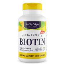 Біотин, Biotin, Healthy Origins, 10,000 мкг, 150 капсул