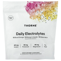Електроліти, Daily Electrolytes, Thorne, різні смаки, 30 пакетиків-стиків (4,37 г кожен)