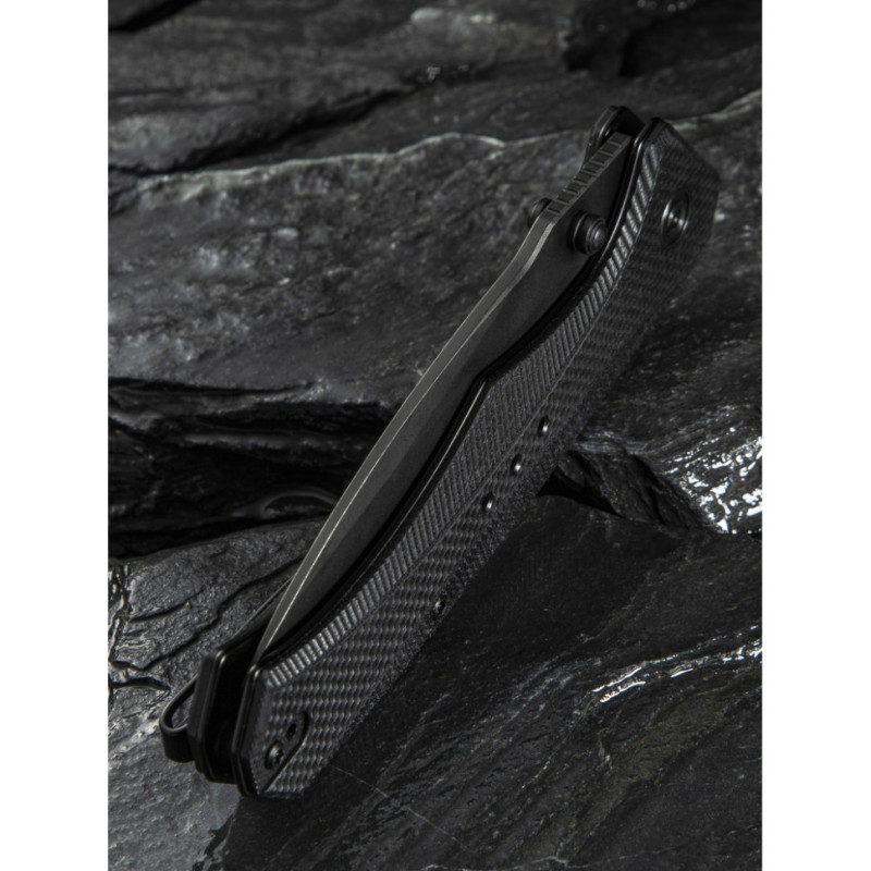 Ніж складаний туристичний Civivi Photonix, (9.4 см) 14C28N / G10 чорний