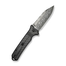 Ніж складаний туристичний Civivi Neurohaptic, (9.5 см) Damascus / Carbon Fiber & G10