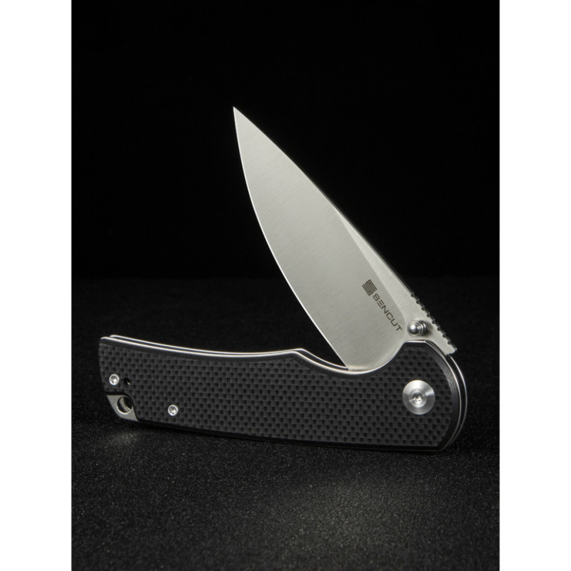 Ніж складаний туристичний Sencut Praktisk, (9.1 см) 9Cr18MoV / G10 чорний