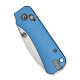 Ніж складаний кишеньковий Civivi Baby Banter 2, (5.9 см) Nitro-V / Aluminum синій