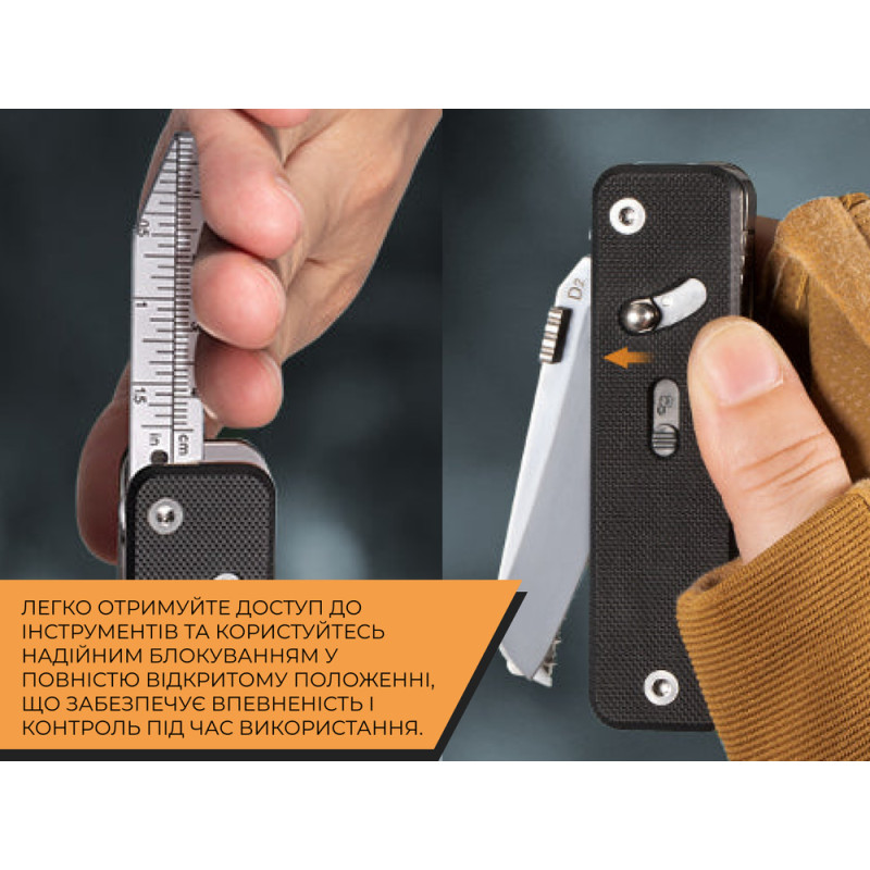 Мультитул Roxon Flex Companion S503G чорний